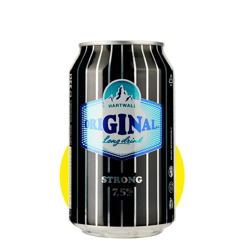 Напій с/а "Original Long Drink Strong" 0,33л 7,5% з/б