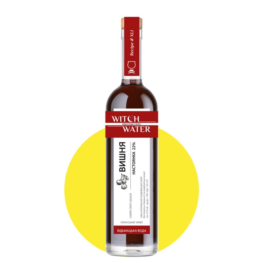 Настоянка плодова "Witch Water" Вишня 0,5л 22%
