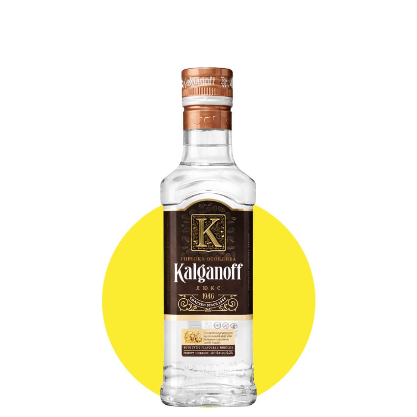 Горілка особлива "Kalganoff Люкс" 0,35л 40%
