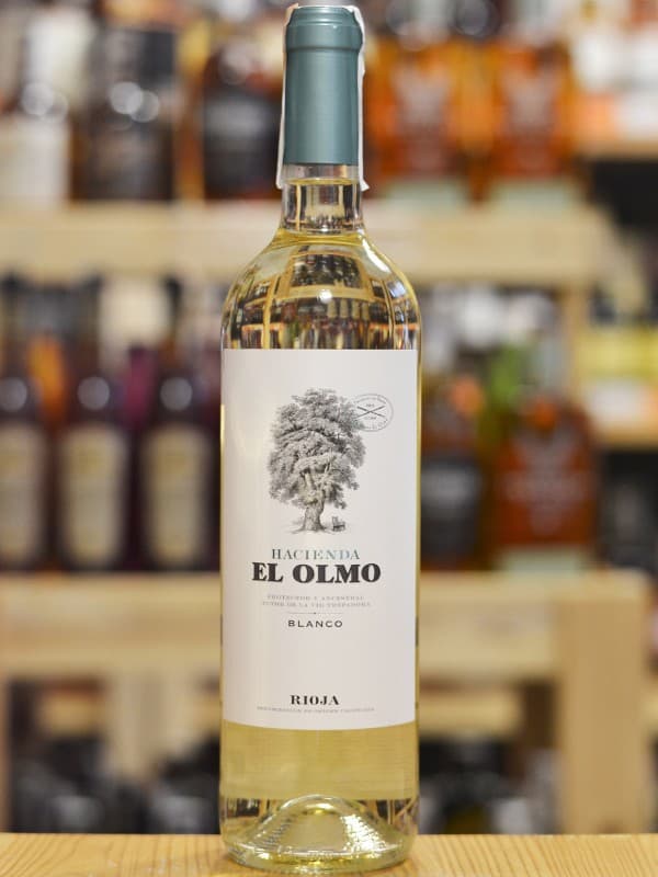 Вино Асьенда ель Олмо, Бланко / Hacienda el Olmo, Blanco, Bodegas La Eralta, біле сухе 0.75л