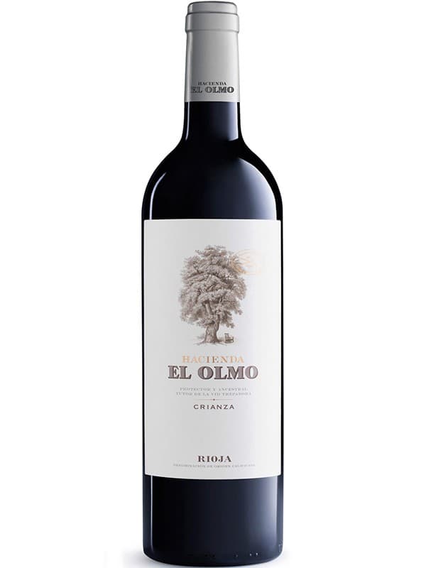Вино Асьенда ель Олмо, Кріанца / Hacienda el Olmo, Crianza, Bodegas La Eralta, червоне сухе 0.75л