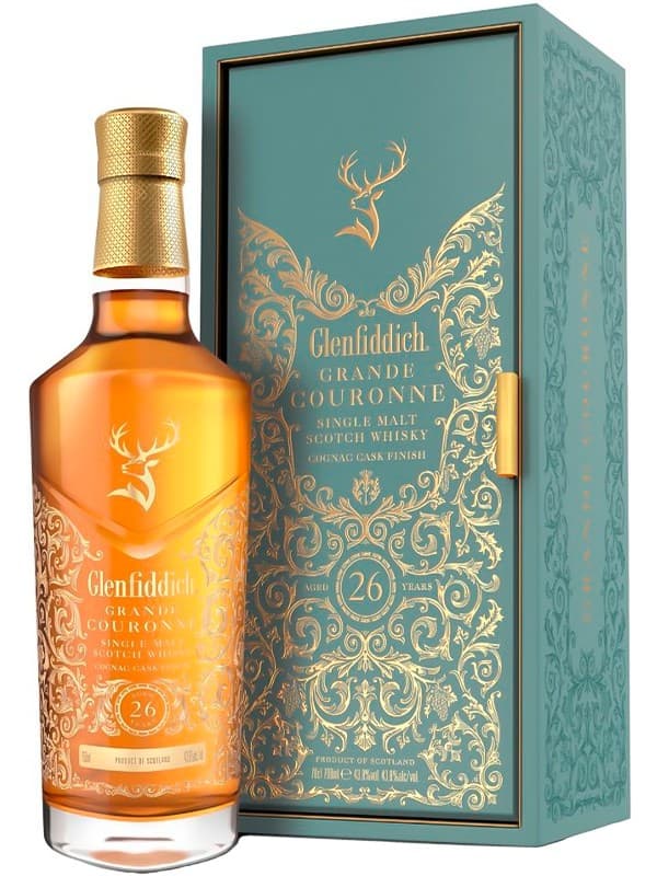 Віскі Гленфіддік, Гранд Корон / Glenfiddich, Grande Couronne, 26 років, 40%, 0.7л, в коробці