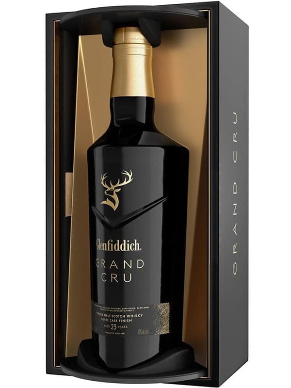 Віскі Гленфіддік, Гран Крю / Glenfiddich, Grand Cru, 23 роки, 40%, 0.7л, в коробці