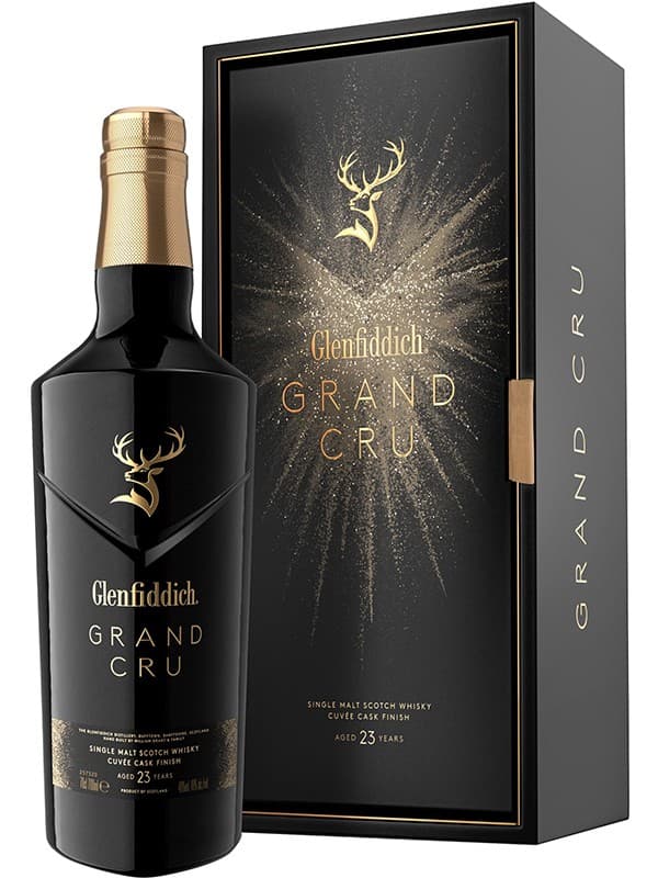 Віскі Гленфіддік, Гран Крю / Glenfiddich, Grand Cru, 23 роки, 40%, 0.7л, в коробці