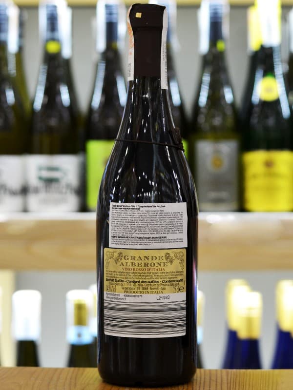 Вино Гранде Альбероне, Россо / Grande Alberone, Rosso, Provinco Italia, червоне сухе 0.75л