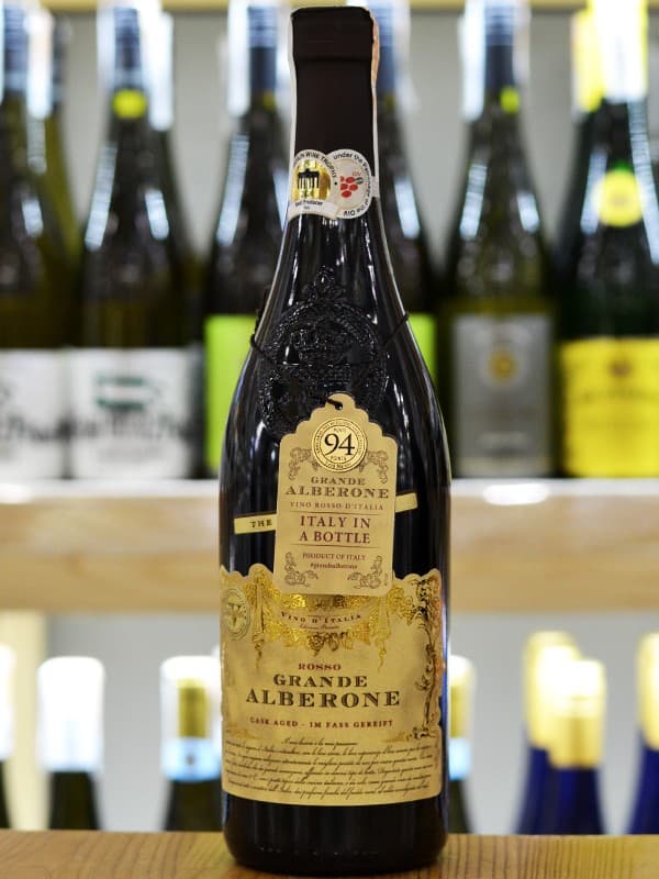 Вино Гранде Альбероне, Россо / Grande Alberone, Rosso, Provinco Italia, червоне сухе 0.75л