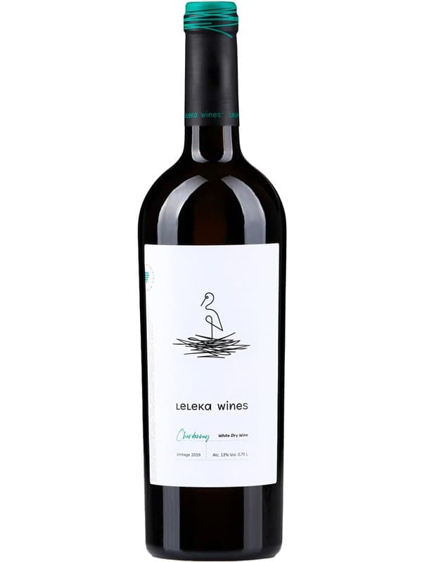 Вино Leleka Wines Шардоне, біле, сухе, 0,75 л, 13% (854159)