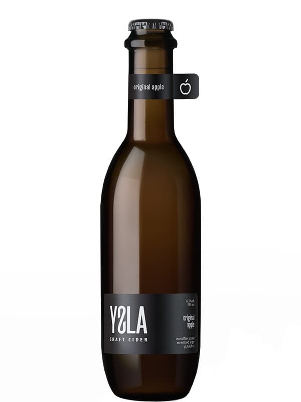 Сидр ігристий Оріджинал Еппл / Original Apple, Ysla, напівсухий, 6.5%, 0.33л