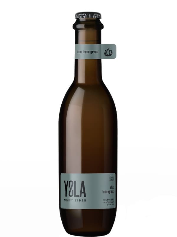 Сидр ігристий Лотос - Лемонграсс / Lotus - Lemongrass, Ysla, напівсухий, 5%, 0.33л