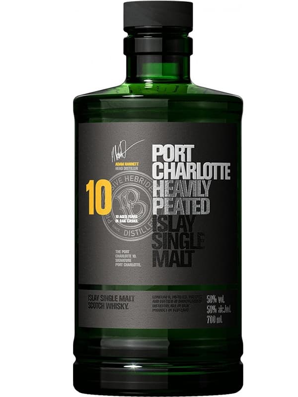 Віскі Порт Шарлотт / Port Charlotte, Bruichladdich, 10 років, 50%, 0.7л