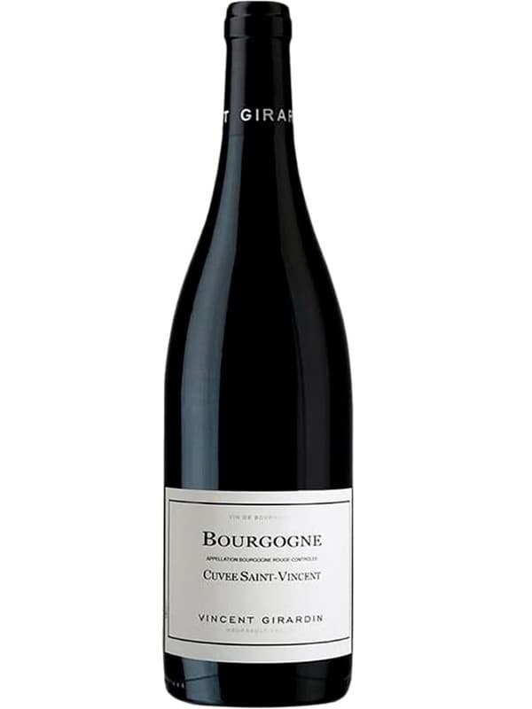 Вино Кюве Сен-Вінсен, Піно Нуар / Cuvee Saint-Vincent, Pinot Noir, Vincent Girardin, червоне сухе 0.75л