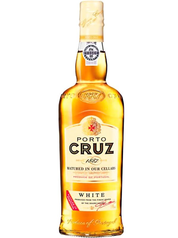 Портвейн Уайт, Порто Круз / White, Porto Cruz, біле солодке, 19%, 0.75л