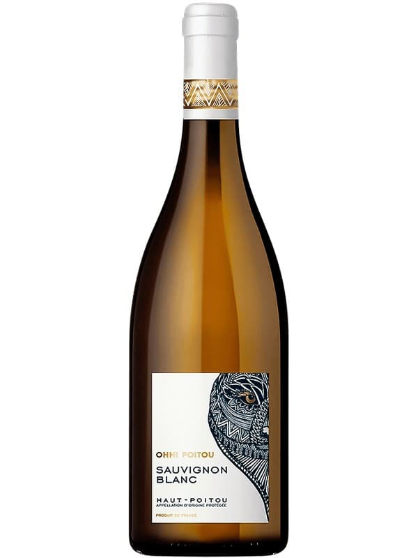 Вино О! Пуату, Совіньйон Блан / Ohh! Poitou, Sauvignon Blanc, біле сухе 0.75л