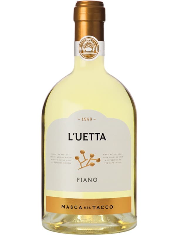 Вино Л'Уетта, Фіано / L'Uetta, Fiano, Masca del Tacco, біле сухе 0.75л