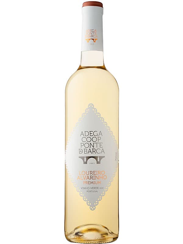 Вино Лоурейру-Альбаріньо, Віньо-Верде / Loureiro-Alvarinho, Vinho Verde, Adega Ponte da Barca, біле сухе 0.75л
