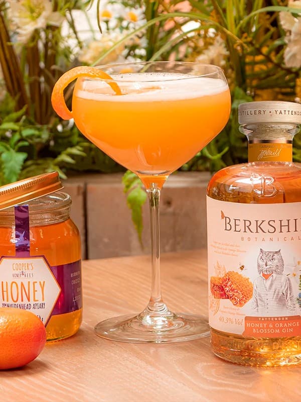Джин Беркшир, Мед та Квітка Апельсину / Berkshire, Honey & Orange Blossom, 40.3%, 0.5л