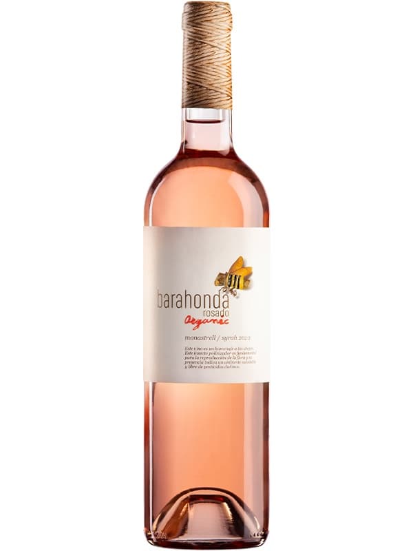 Вино Монастрель-Сіра, Бараонда Росадо Органік / Monastrell-Syrah, Barahonda Rosado Organic, рожеве сухе 0.75л