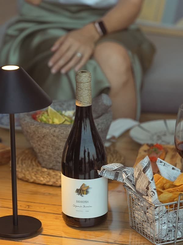 Вино Монастрель-Сіра, Бараонда Органік Барріка / Monastrell-Syrah, Barahonda Organic Barrica, червоне сухе 0.75л