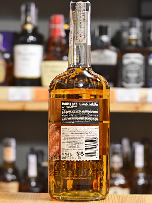 Ром Маунт Гай, Блек Барель / Mount Gay, Black Barrel, 43%, 0.7л