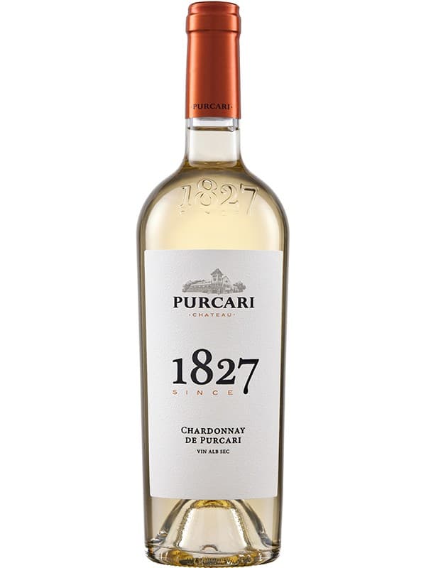 Вино Шардоне / Chardonnay, Purcari, біле сухе 0.75л