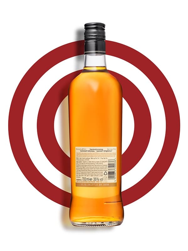 Ромовий напій Оакхарт Оріджинал, Бакарді / Oakheart Original, Bacardi, 35%, 0.7л