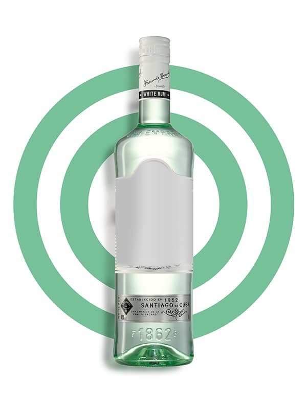 Ром Карта Бланка, Бакарді / Carta Blanca, Bacardi, 40%, 0.7л