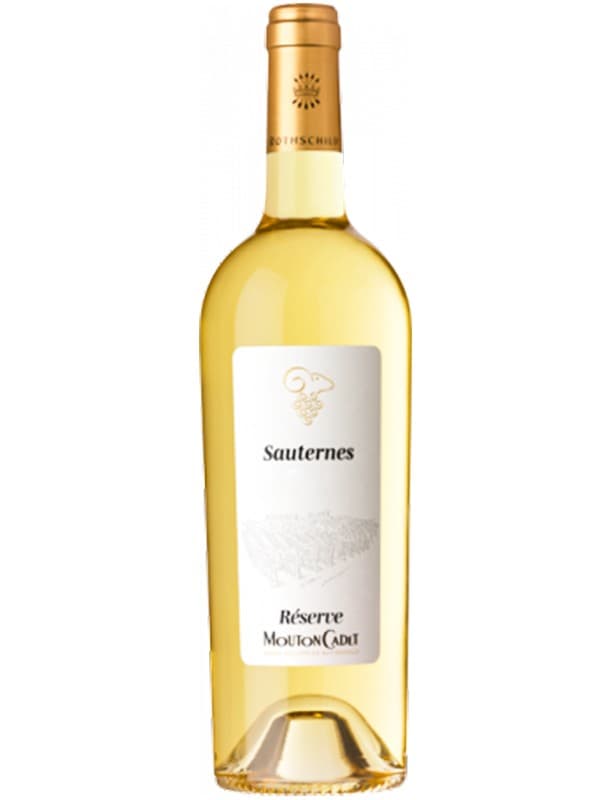 Вино Резерв Сотерн, Мутон Каде / Reserve Sauternes, Mouton Cadet, біле солодке 0.75л