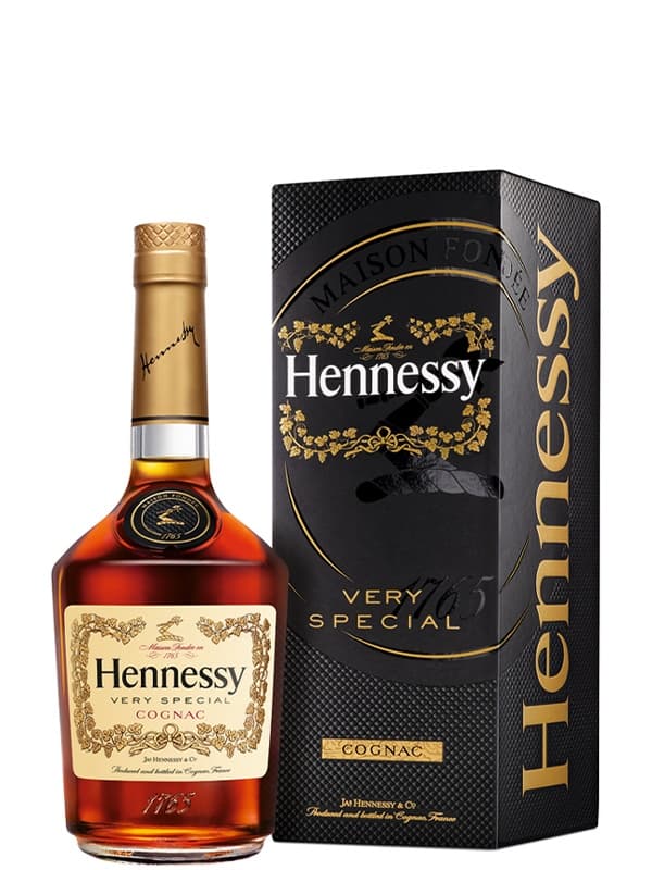 Коньяк Хеннессі / Hennessy, VS, 40%, 0.35л, в коробці