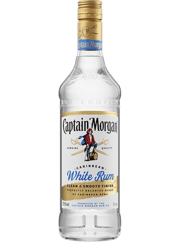 Ром Капітан Морган, Уайт / Captain Morgan, White, 1 рік, 37.5%, 1л