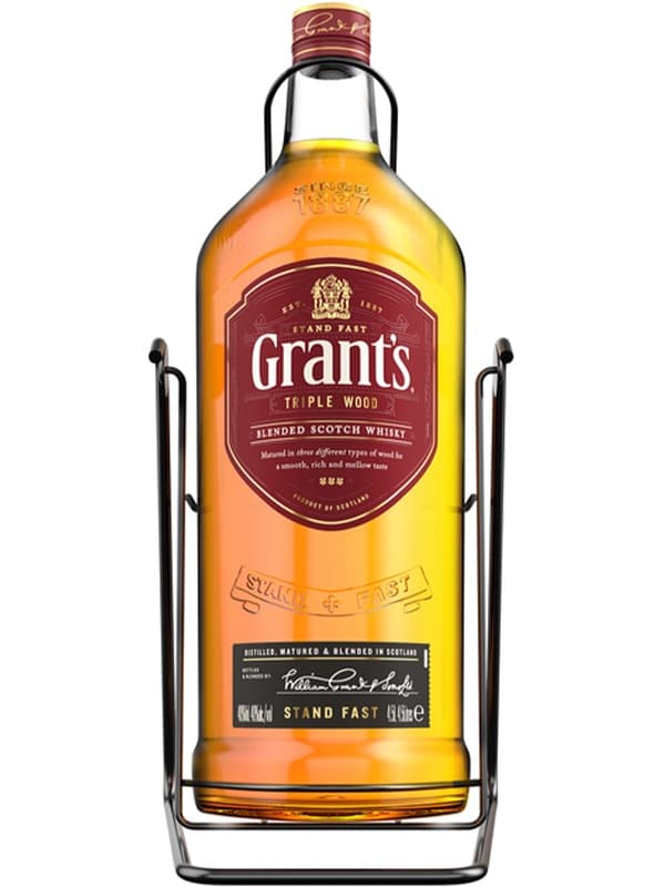 Віскі Грантс, Тріпл Вуд / Grant's, Triple Wood, 40%, 4.5л