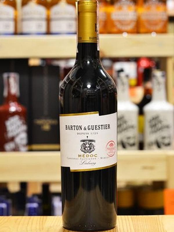 Вино Паспорт Медок / Passeport Medoc, Barton & Guestier, червоне сухе 0.75л