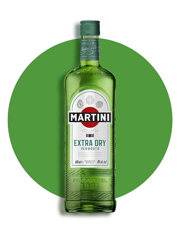 Вермут Мартіні, Екстра Драй / Martini, Extra Dry, біле 0.5л