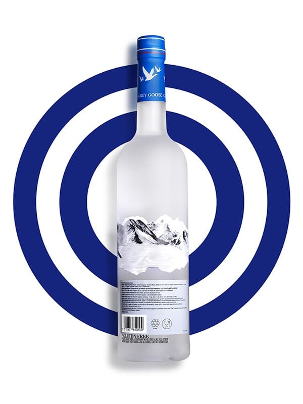 Горілка Grey Goose, 40%, 1 л (374160)
