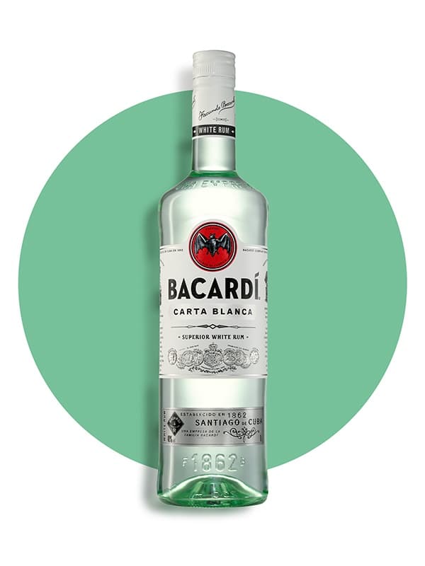 Ром Карта Бланка, Бакарді / Carta Blanca, Bacardi, 40%, 1л