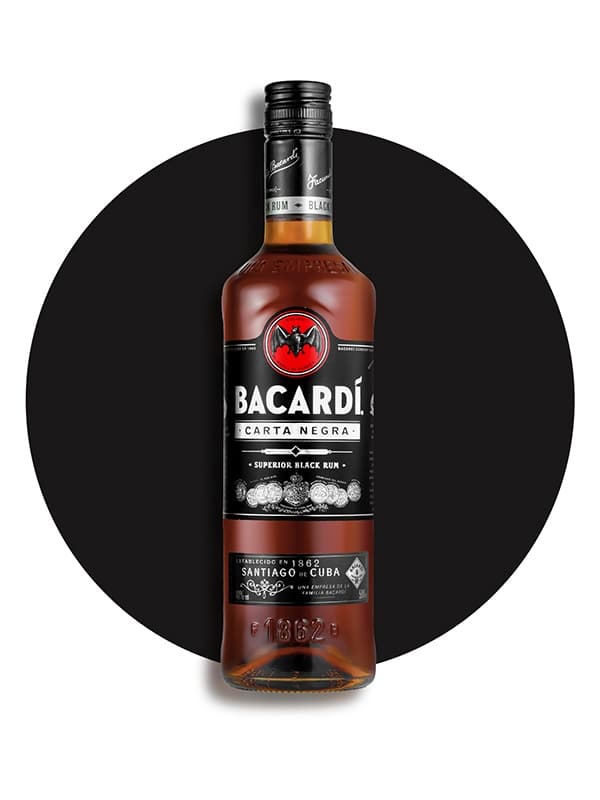 Ром Карта Негра, Бакарді / Carta Negra, Bacardi, 40%, 0.5л