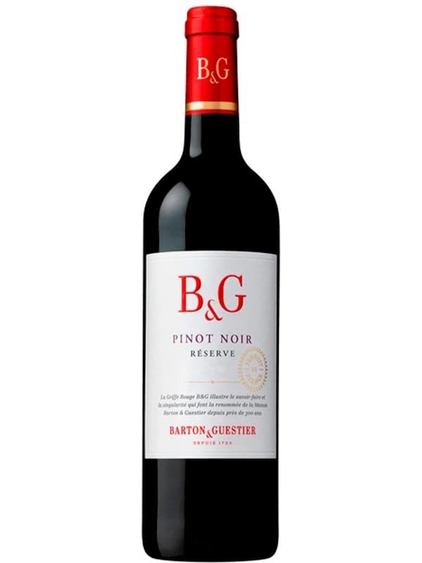 Вино Піно Нуар / Pinot Noir, Barton & Guestier, червоне сухе 0.75л