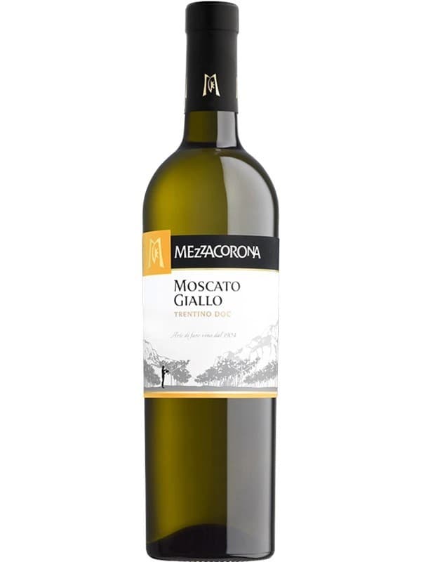 Вино Мезакорона, Москато Гьяло / Mezzacorona, Moscato Giallo, біле напівсолодке 0.75л