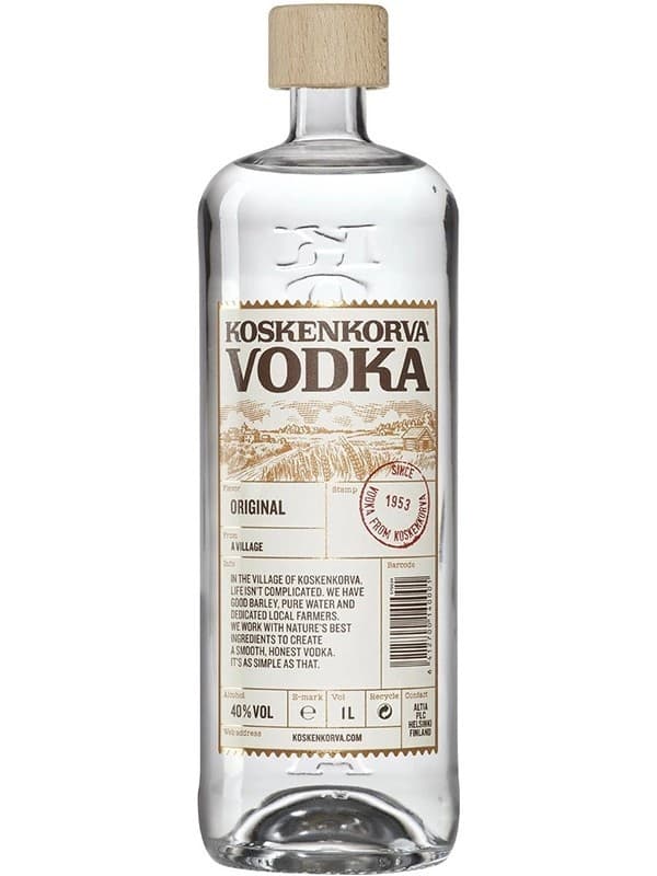 Горілка Коскенкорва / Koskenkorva, 40%, 1л