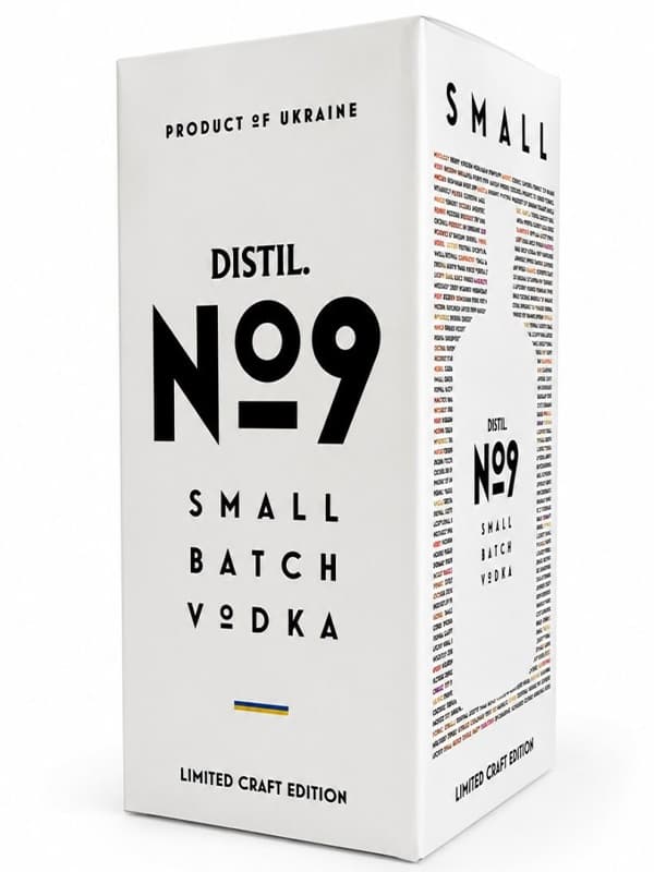 Горілка Дистил №9 / Distil №9, 40%, 0.7л, в коробці