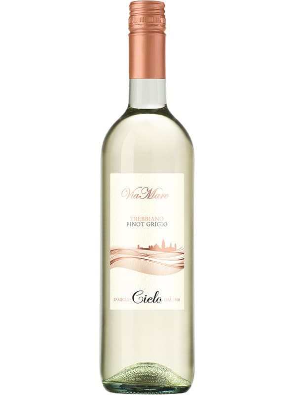 Вино Треббіано, Піно Гріджио / Trebbiano, Pinot Grigio Puglia, Cielo e Terra, біле сухе 0.75л