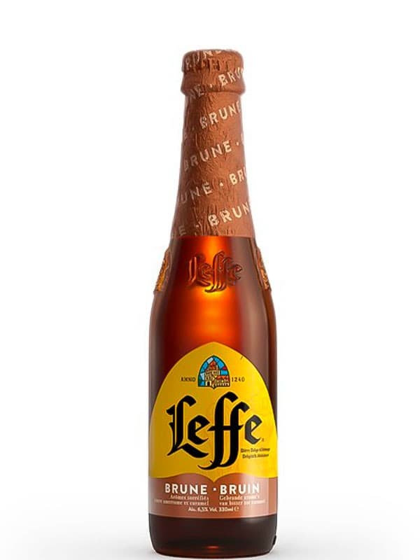 Пиво Брюне, Леффе / Brune, Leffe, 6.5%, 0.33л