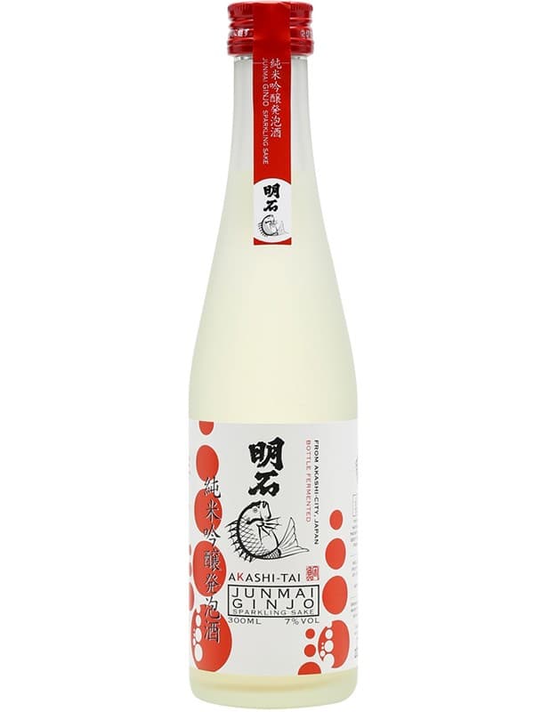 Саке ігристе Дзюммай Гіндзьо / Junmai Ginjo, Akashi Sake Brewery, 7%, 0.3л