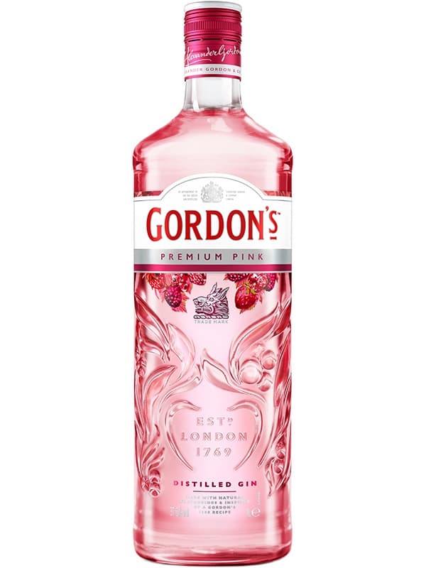 Джин Гордонс Преміум Пінк / Gordon's Premium Pink, 37.5%, 1л