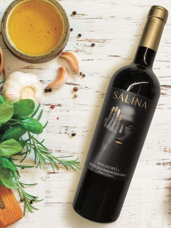 Вино Монастрель, Саліна / Monastrell, Salina, Bodegas Alceno, червоне сухе 0.75л