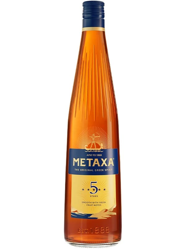 Бренді Метакса / Metaxa, 5 років, 38%, 0.5л