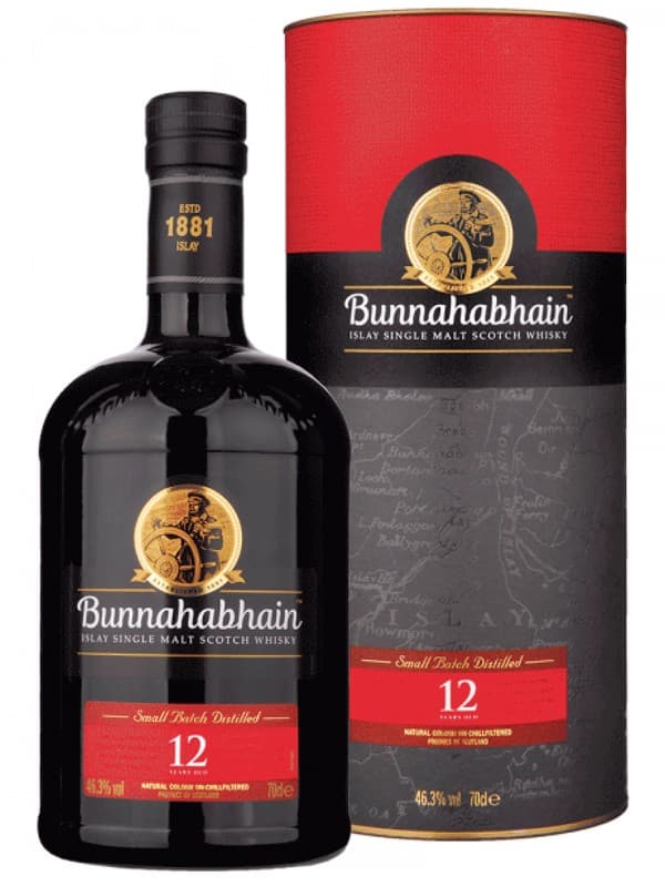 Віскі Буннахавен / Bunnahabhain, 12 років, 46.3%, 0.7л, в коробці