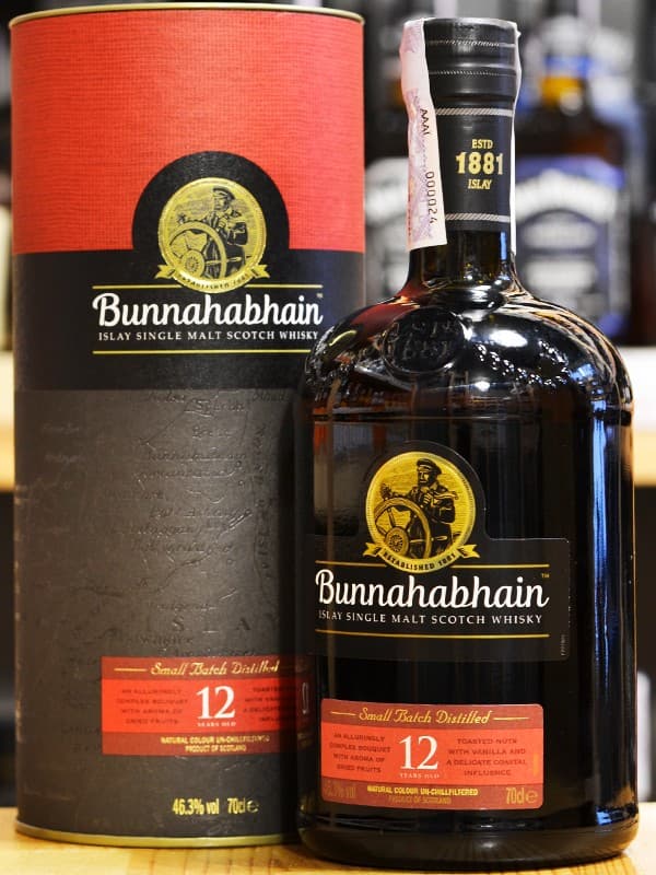 Віскі Буннахавен / Bunnahabhain, 12 років, 46.3%, 0.7л, в коробці