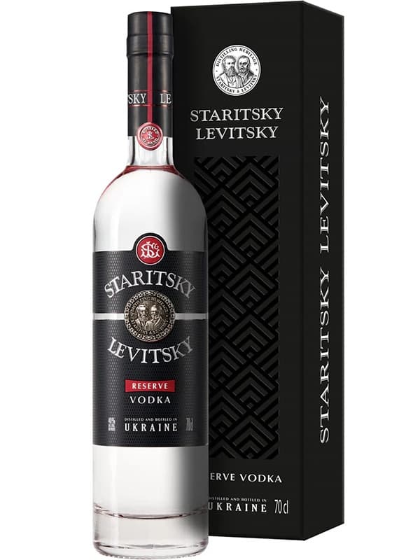 Горілка Старицький & Левицький, Резерв / Staritsky & Levitsky, Reserve, 40%, 0.7л, в коробці
