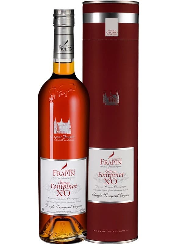 Коньяк Фрапен, Шато Фонпіно / Frapin, Chateau Fontpinot, XO, 41%, 0.7л, в тубусі