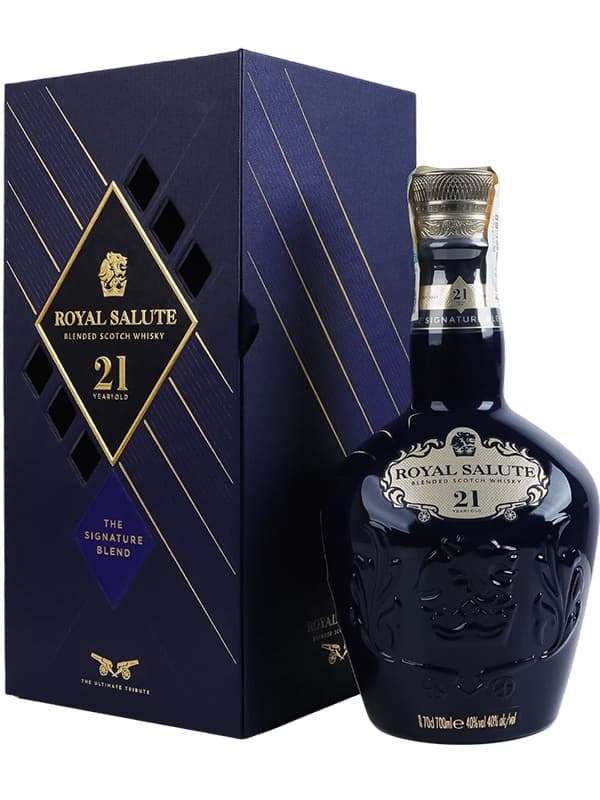 Віскі Роял Салют, Чівас Рігал / Royal Salute, Chivas Regal, 21 рік, 40%, 0.7л, в коробці